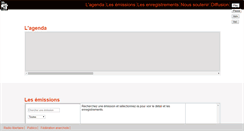 Desktop Screenshot of ecoutez.radio-libertaire.org